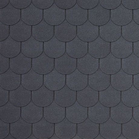 Гибкая черепица Tegola ASSISI ardesia 468 купить в Владивостоке