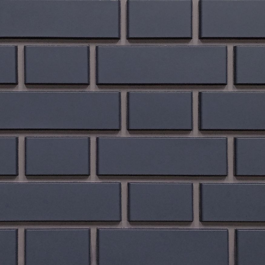 Фасадная панель FineBer Клинкерный кирпич, Асфальт купить в Владивостоке