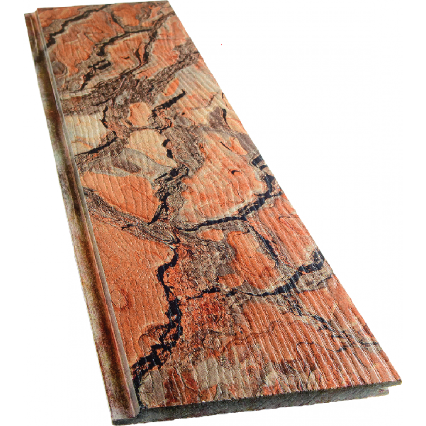 Фиброцементный сайдинг SidWood с древесной текстурой W-138 Клик купить в Владивостоке