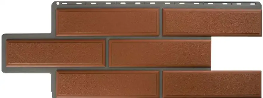 Фасадная панель Альта-Профиль Венецианский камень Терракотовый купить в Владивостоке