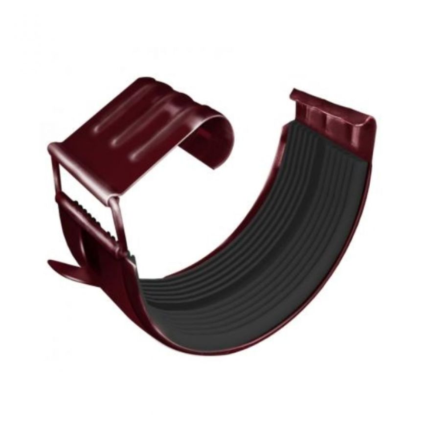 Соединитель желоба Grand Line, Вишневый (RAL 3005) купить в Владивостоке