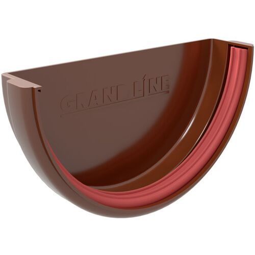 Заглушка для желоба Grand Line в цвете Шоколад купить в Владивостоке