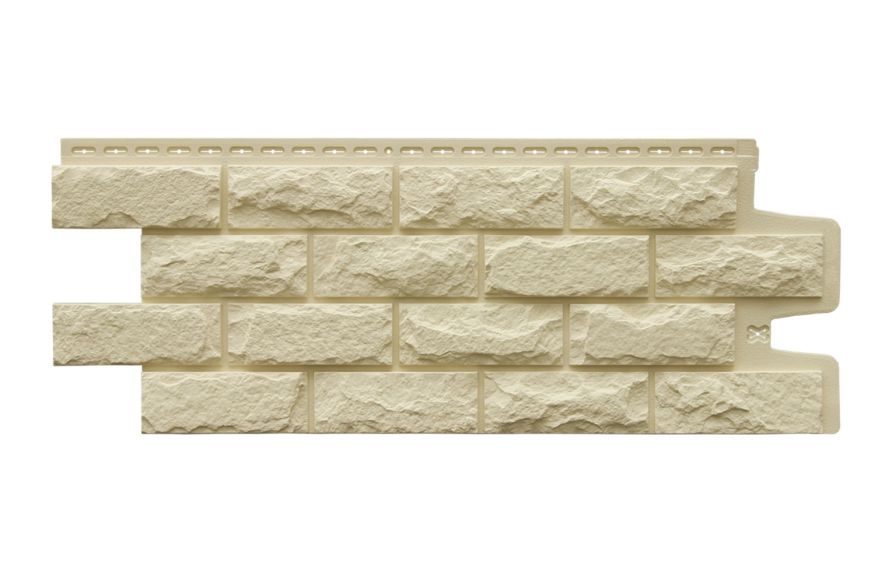 Фасадные панели Grand Line, Колотый камень Classic, Бежевый купить в Владивостоке
