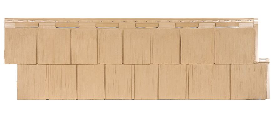 Фасадная панель T-Сайдинг, Щепа Пихта ЭКО-1 Крем купить в Владивостоке