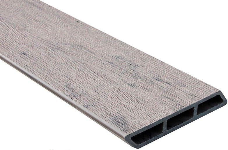 Доска Ромбус 3D ДПК Outdoor STORM GREY серый микс купить в Владивостоке