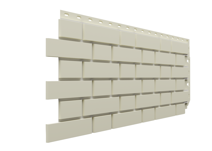 Фасадные панели Docke, Standard, Flemish (Флемиш) Молочный купить в Владивостоке