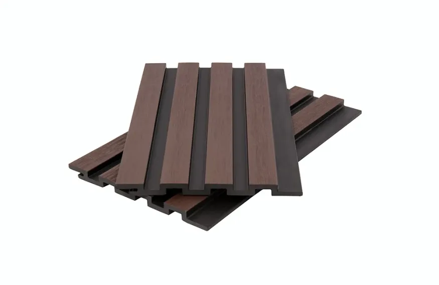 Стеновая панель брусковая из ДПК Polivan Group CO-EX MIX, Chocolate Mix купить в Владивостоке