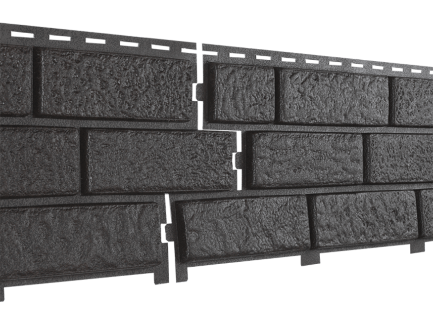 Фасадные панели Ю-Пласт, Кирпич Стоун Хаус, Коричневый купить в Владивостоке