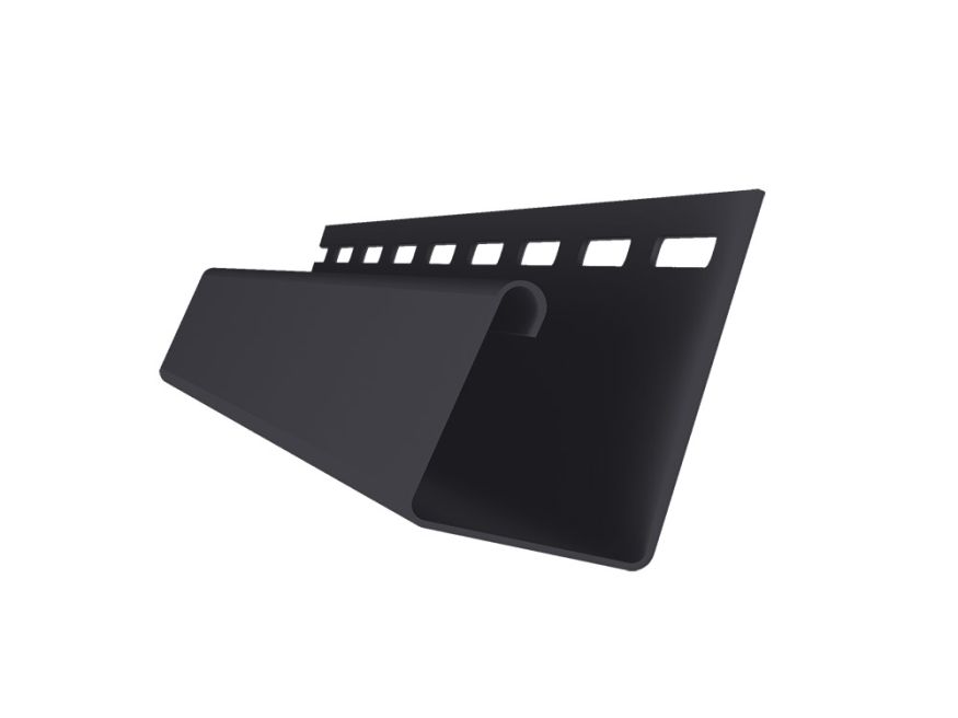 Универсальный J-Профиль Grand Line (Я Фасад) в цвете Графит купить в Владивостоке