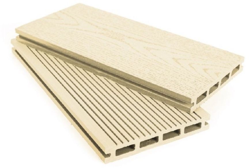 Террасная доска ДПК I-Techplast 140*22мм Слоновая кость купить в Владивостоке