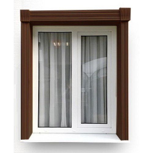 Вертикальная планка Доломит для дверей и окон, 2,1 м, оттенок Корица купить в Владивостоке