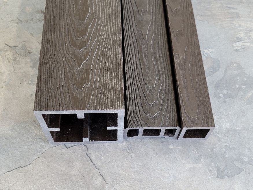 Столб для ограждения ДПК Latitudo 3D купить в Владивостоке