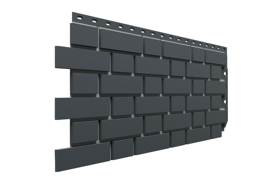 Фасадные панели Docke, Standard, Flemish (Флемиш) Тёмно-серый купить в Владивостоке