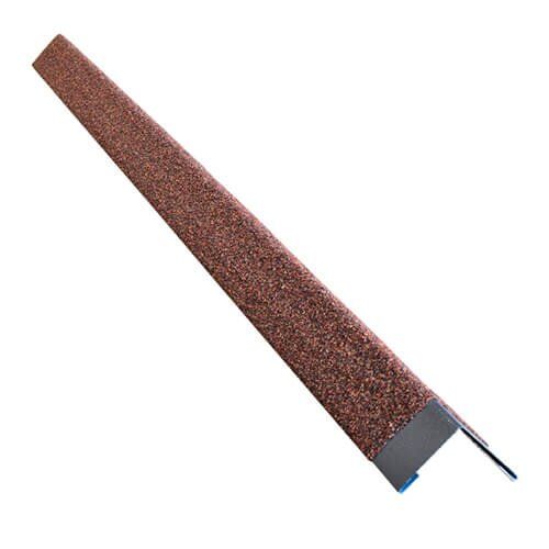 Угол металлический внешний ТЕХНОНИКОЛЬ HAUBERK, Терракотовый купить в Владивостоке