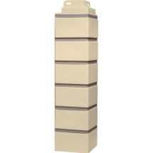 Наружный угол FineBer Клинкерный кирпич, Желтый