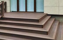 Ступень из ДПК Outdoor Havana/Вельвет, полнотелая дубовая