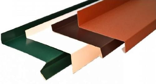 Металлический отлив длиной 400 мм купить в Владивостоке