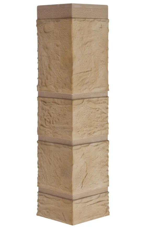 Наружный угол Альта-Профиль Камень Желтый купить в Владивостоке