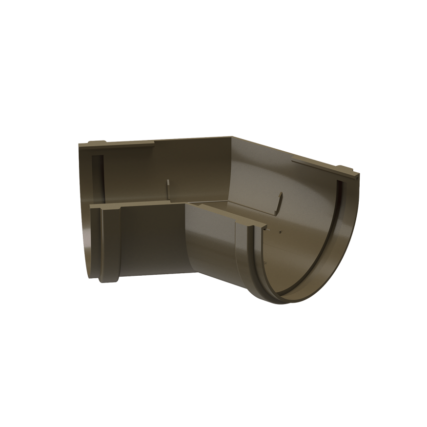 Угол желоба 135°, Docke Premium, Цвет Каштан купить в Владивостоке