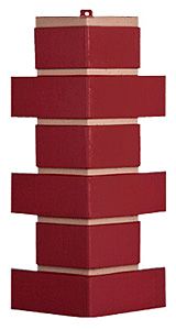 Угол T-Сайдинг, Кирпич Модерн Красный купить в Владивостоке