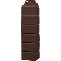 Наружный угол FineBer Клинкерный кирпич, Жженый