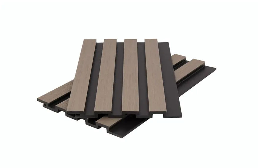 Стеновая панель брусковая из ДПК Polivan Group CO-EX MIX, Snow Mix купить в Владивостоке