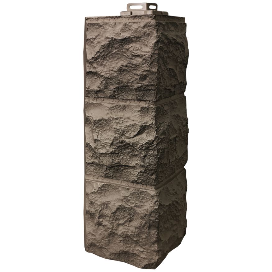 Наружный угол FineBer Доломит, Дымчатый купить в Владивостоке