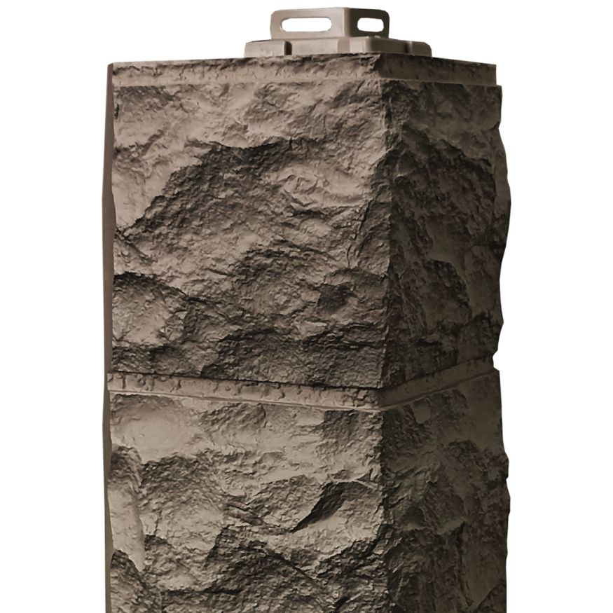 Наружный угол FineBer Доломит, Дымчатый купить в Владивостоке