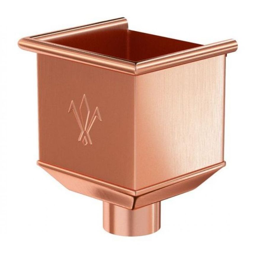 Водосборная воронка Aquasystem из меди 150/100 купить в Владивостоке