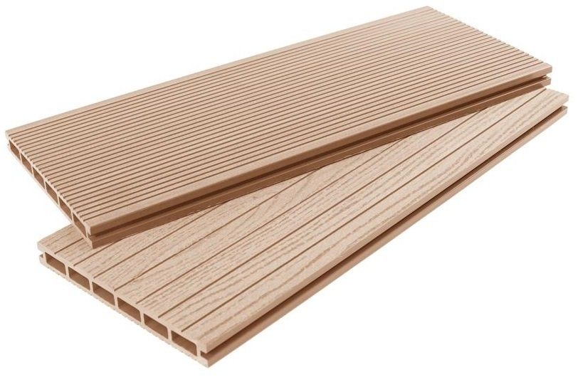 Террасная доска ДПК - ДеревоПласт - DP Standart+ цвет карамельный. купить в Владивостоке