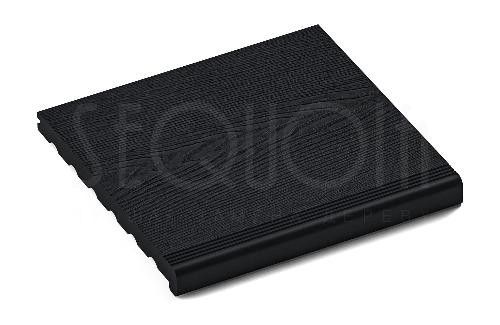 Ступень из ДПК 3D Evolution WOOD BLACK купить в Владивостоке