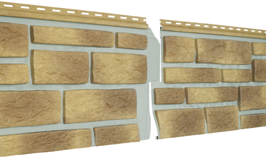 Фасадная панель Ю-пласт Стоун Хаус S-Lock Таганай, Дикий  купить в Владивостоке