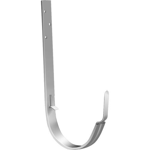 Металлический кронштейн для желоба Grand Line, белый цвет купить в Владивостоке