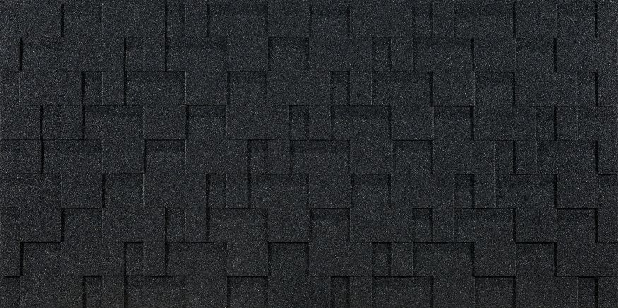 Гибкая черепица EURASIA Docke, Лабиринт, Серый купить в Владивостоке