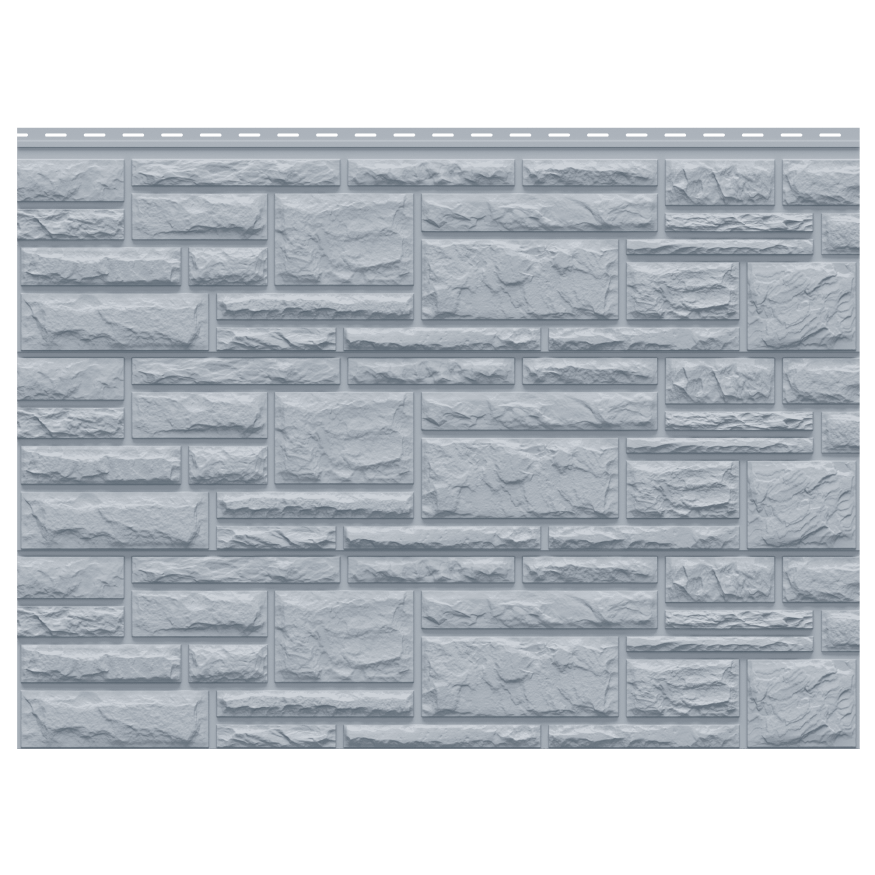 Фасадная панель Доломит, RockVin, Цвет серо-голубой. купить в Владивостоке