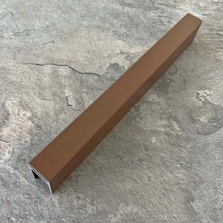 Алюминиевый П-профиль EasyDecking Коричневый купить в Владивостоке