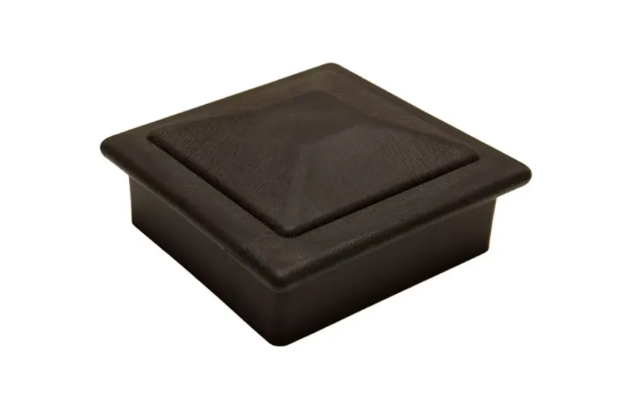 Крышка верхняя ПВХ для столба 125х125 Deckart Графит купить в Владивостоке