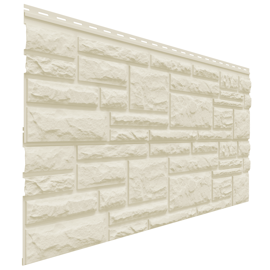 Фасадная панель Доломит, RockVin, Цвет слоновой кости. купить в Владивостоке