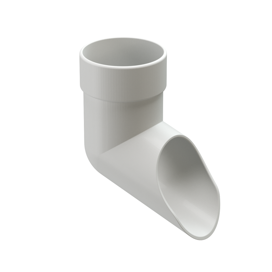 Наконечник водосточной трубы Docke Lux, Пломбир купить в Владивостоке