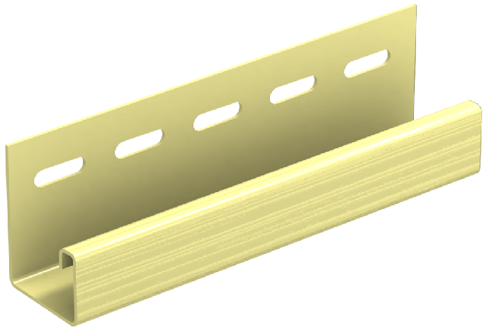 J-планка Ю-пласт, Классика, Кремовый оттенок купить в Владивостоке
