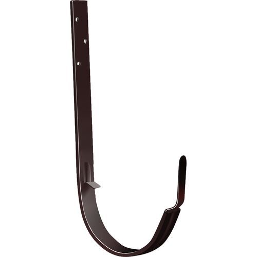 Металлический кронштейн для желоба Grand Line, цвет Шоколад купить в Владивостоке