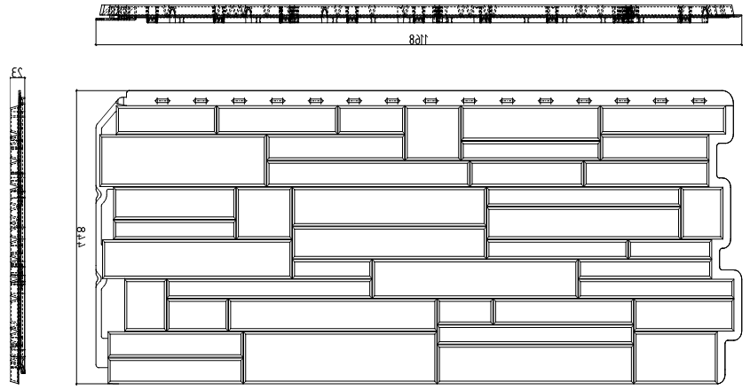 Фасадная панель Альта-Профиль Скалистый Камень Алтай купить в Владивостоке