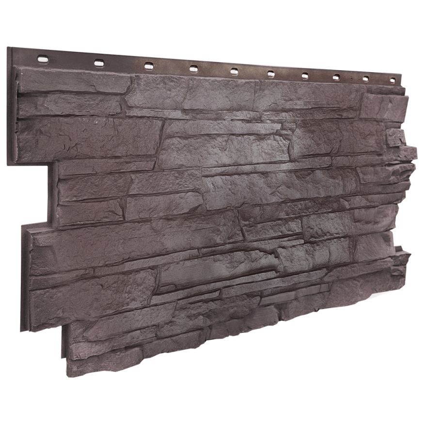 Фасадная панель FineBer Скала, Жёлто-коричневый купить в Владивостоке