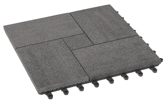 Модульный паркет ДПК GRINDERDECO Люкс 7 Цвет Серый базальт купить в Владивостоке