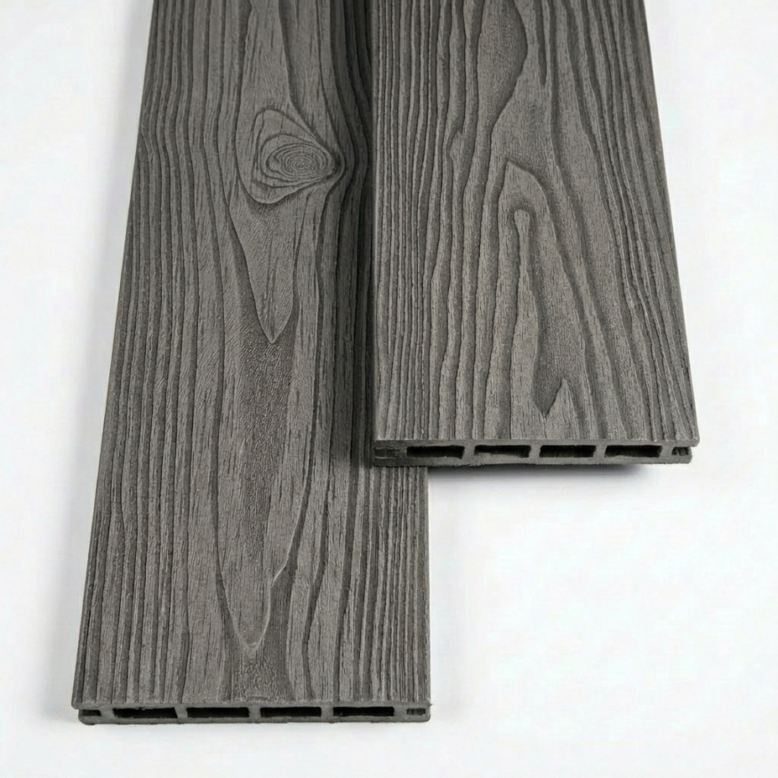 Террасная доска ДПК GardenParkett Табула, Серый купить в Владивостоке