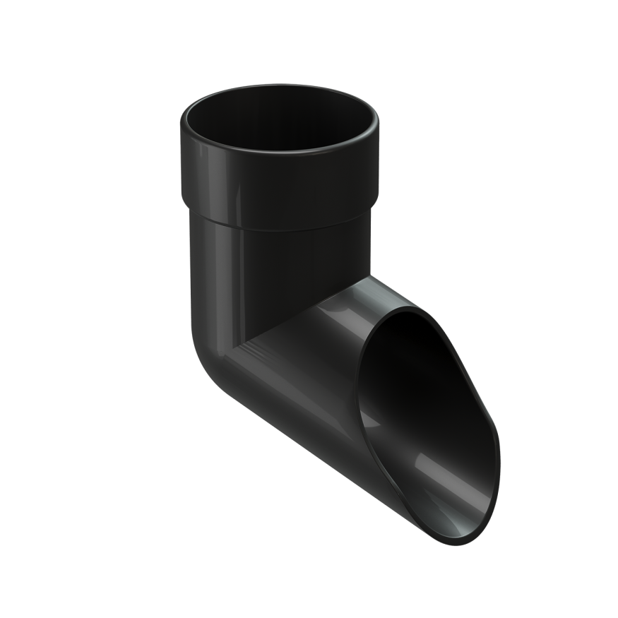 Наконечник водосточной трубы Docke Lux, Карбон купить в Владивостоке