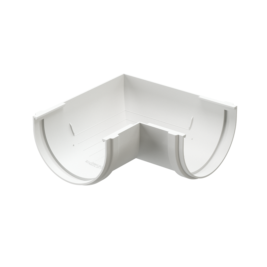 Угол желоба 90˚, Docke Premium, Ванильный пломбир купить в Владивостоке