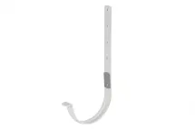 Кронштейн для желоба металлический, Альта-Профиль, Элит Белый