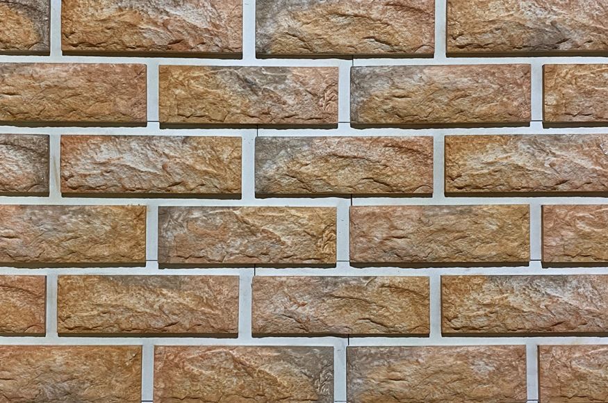 Фиброцементные панели КАНЬОН Сколотый кирпич - 35 купить в Владивостоке