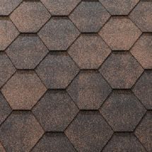 Гибкая черепица KATEPAL JAZZY медного оттенка